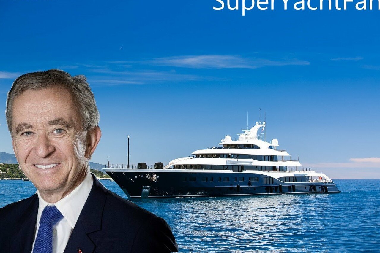 Yacht, c'è il Symphony, del proprietario di Louis Vuitton