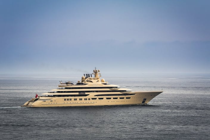 dilbar yacht value