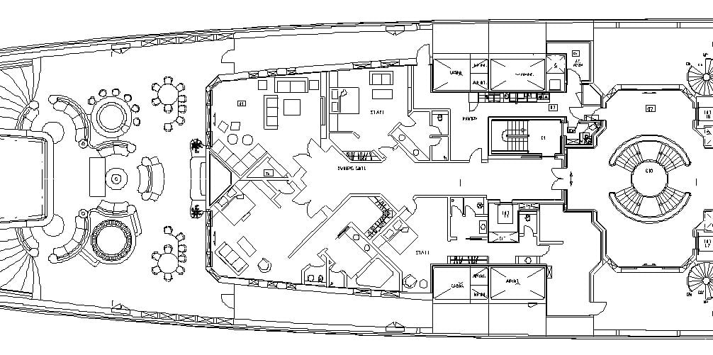 eclipse yacht floor plan