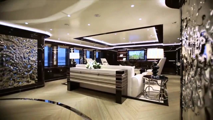 amevi yacht interior