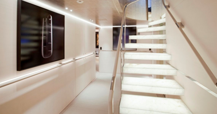 yacht moonrise interior