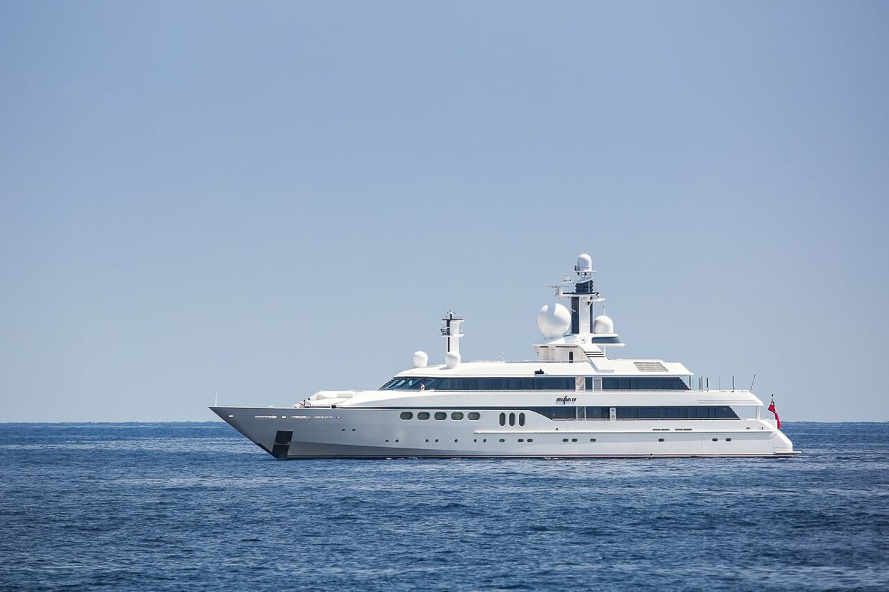 Superyachtfan: Mylin IV, Feadship, Royal Van Lent, 61 meter, 1992