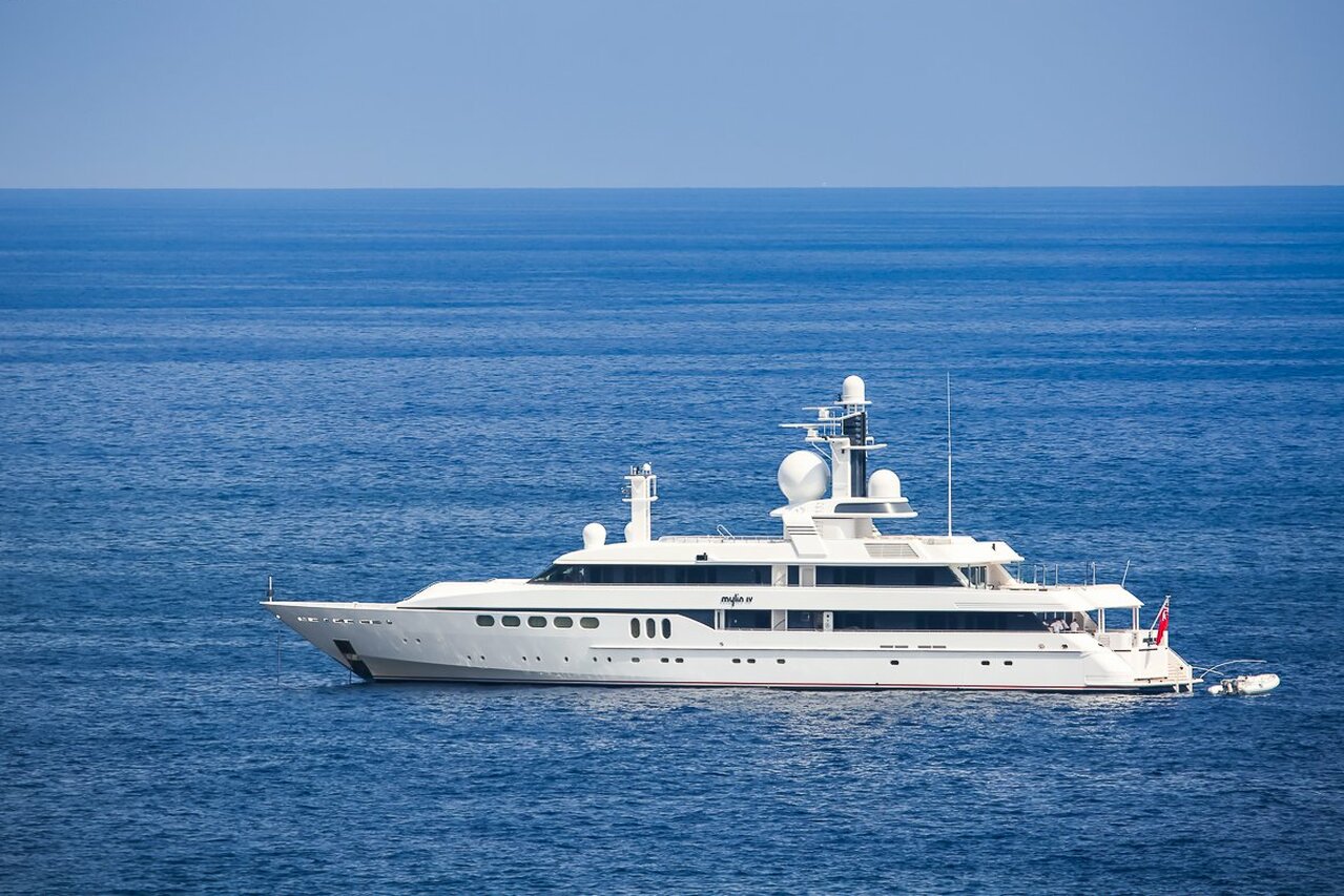 Superyachtfan: Mylin IV, Feadship, Royal Van Lent, 61 meter, 1992