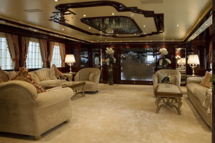 royal yacht interior