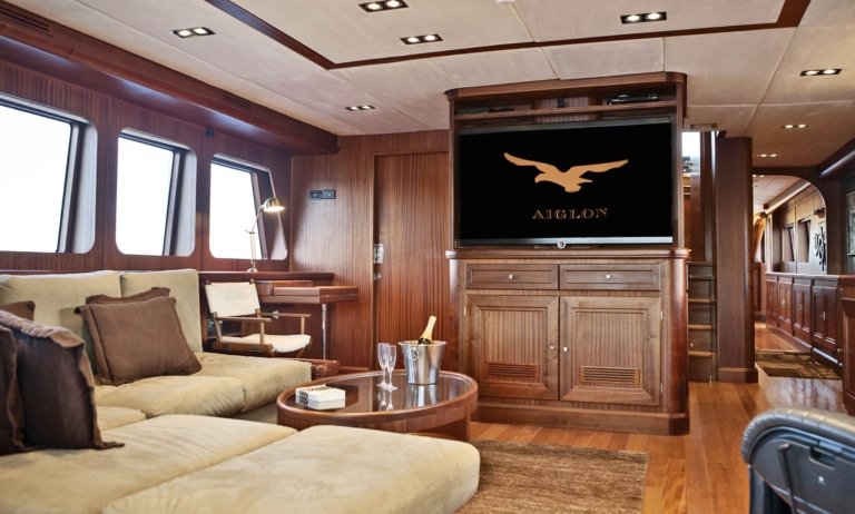 Inside Abel Matutes' $10,000,000 AIGLON Yacht