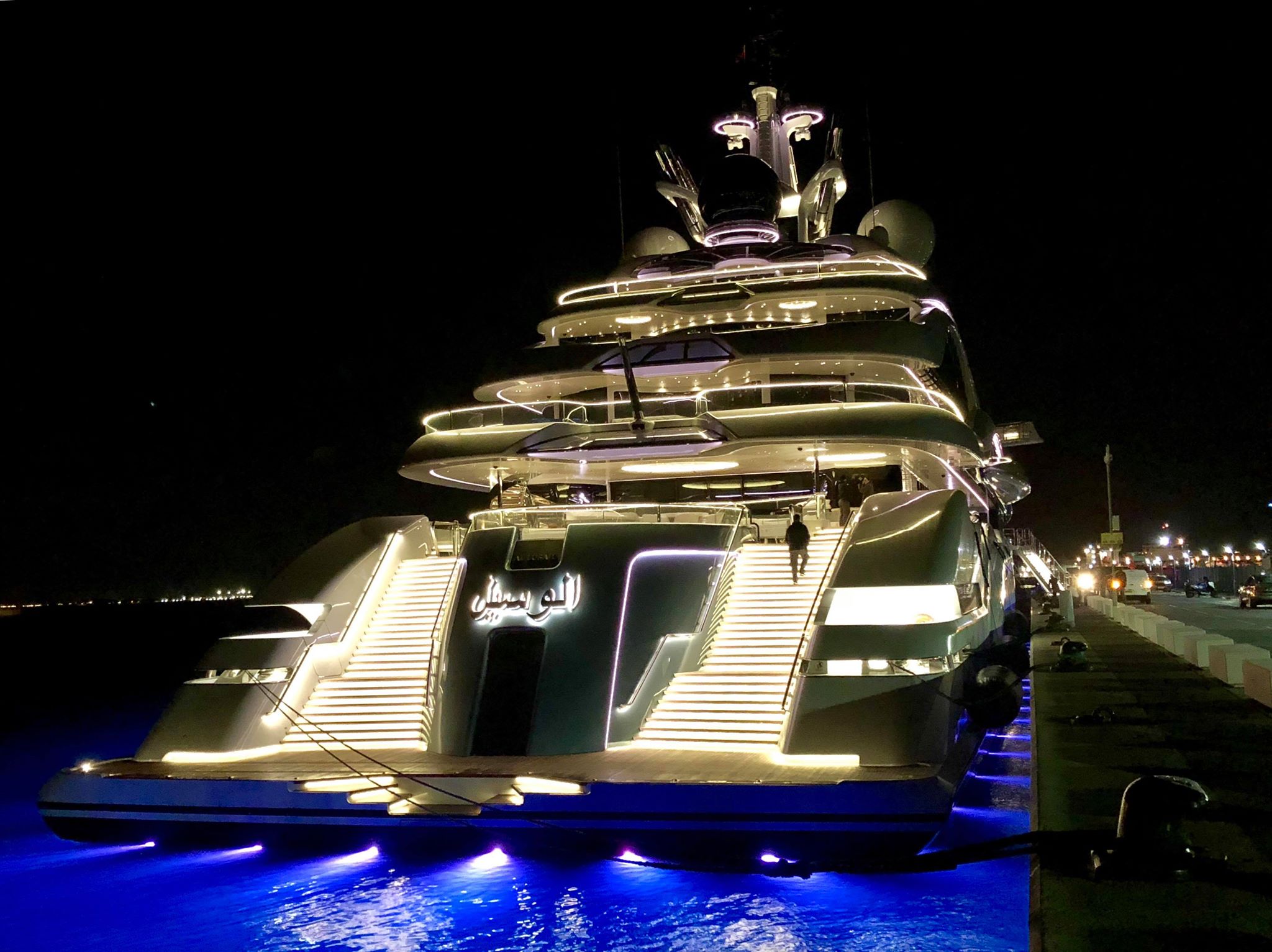 Yacht Al Lusail • Lurssen • 2017 • Photos & Video