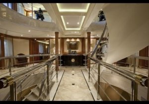 Inside ATTESSA Yacht • Evergreen • 1999 • Value $150M • Owner Dennis ...