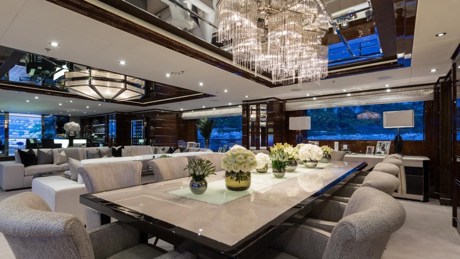 inside lionheart yacht