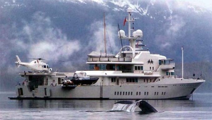 yacht larry page
