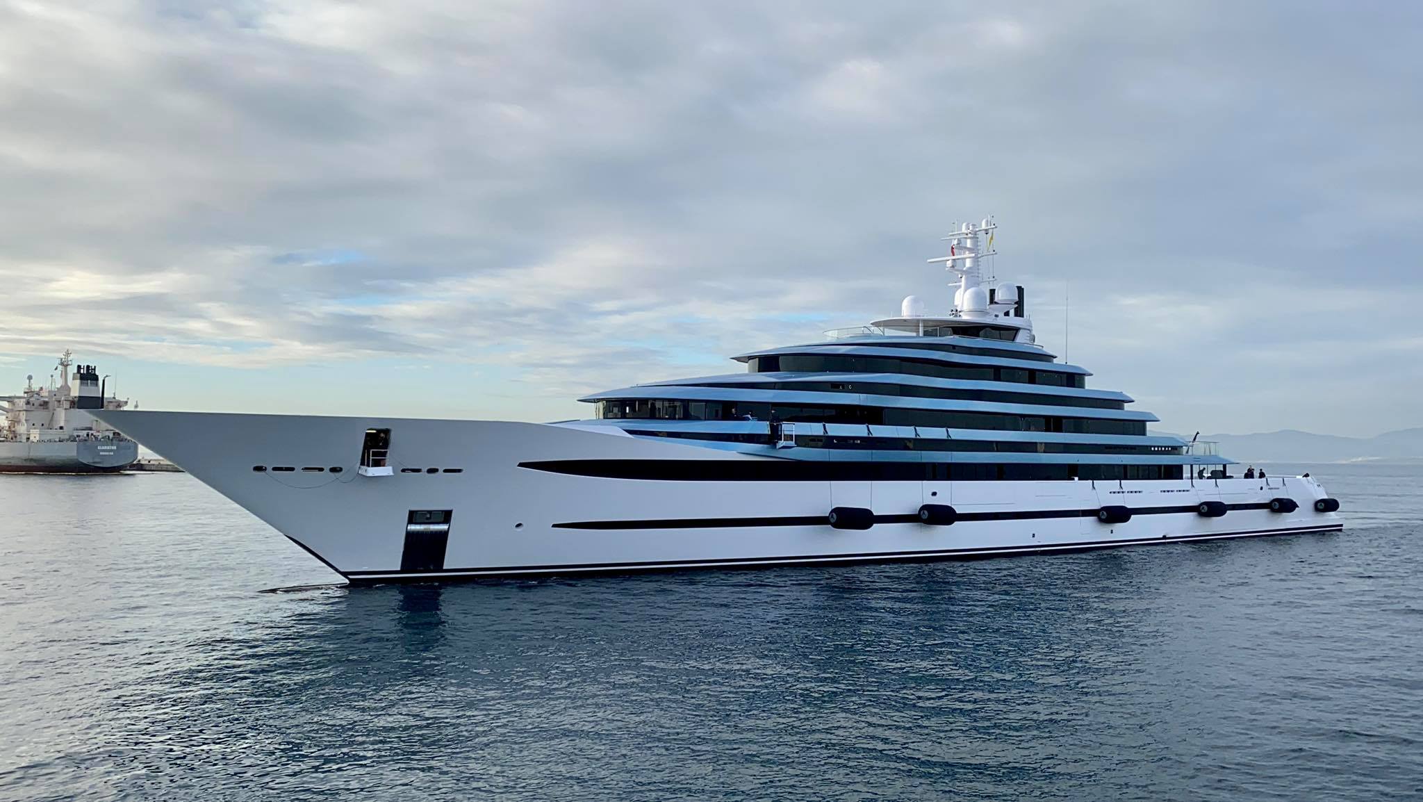 kaos mega yacht owner