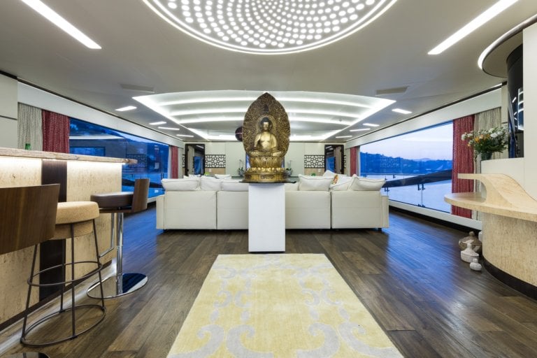 khalilah yacht interior