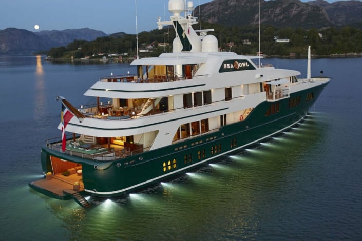 who owns the yacht sea owl