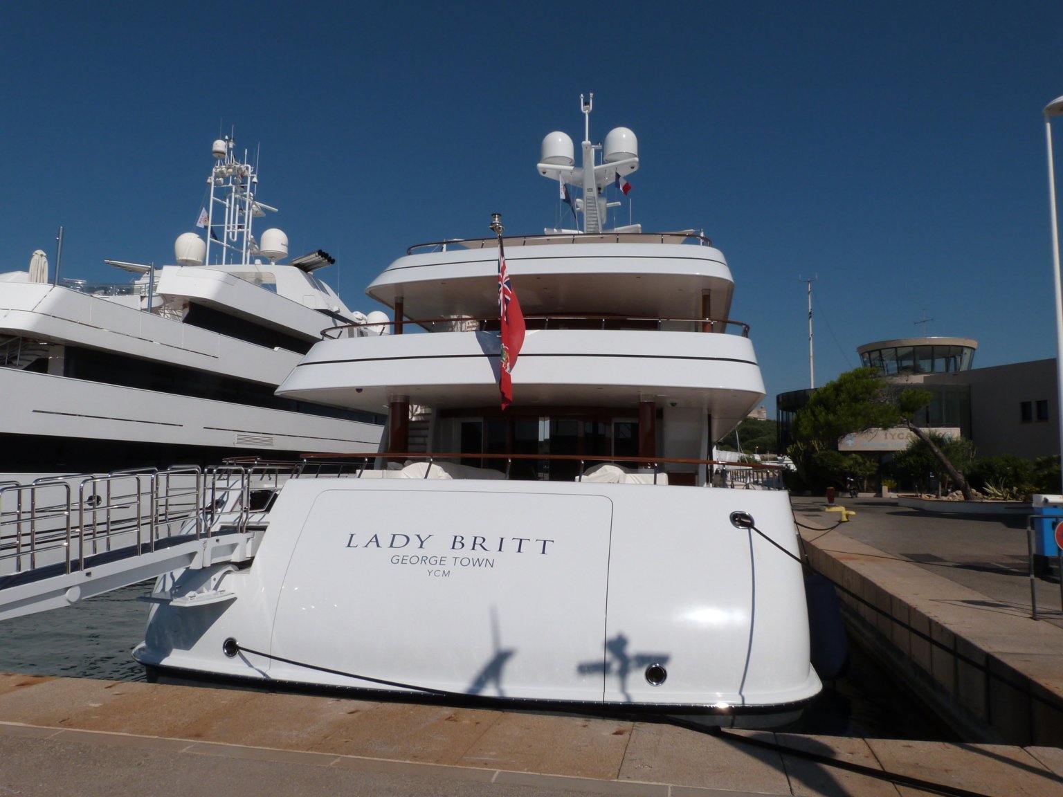 owner of motor yacht lady britt