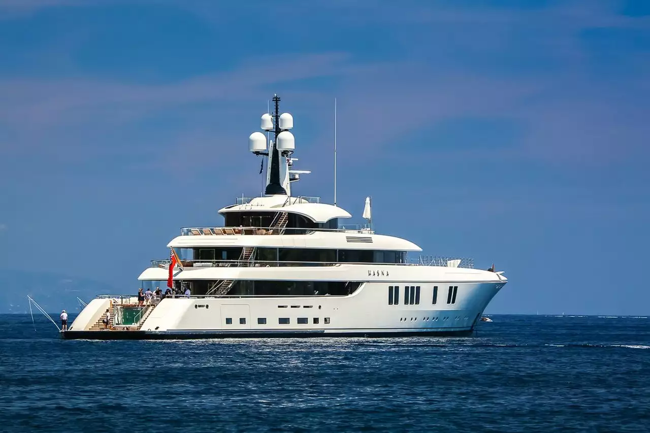 LUNASEA Yacht • Yahn Bernier $110M Superyacht