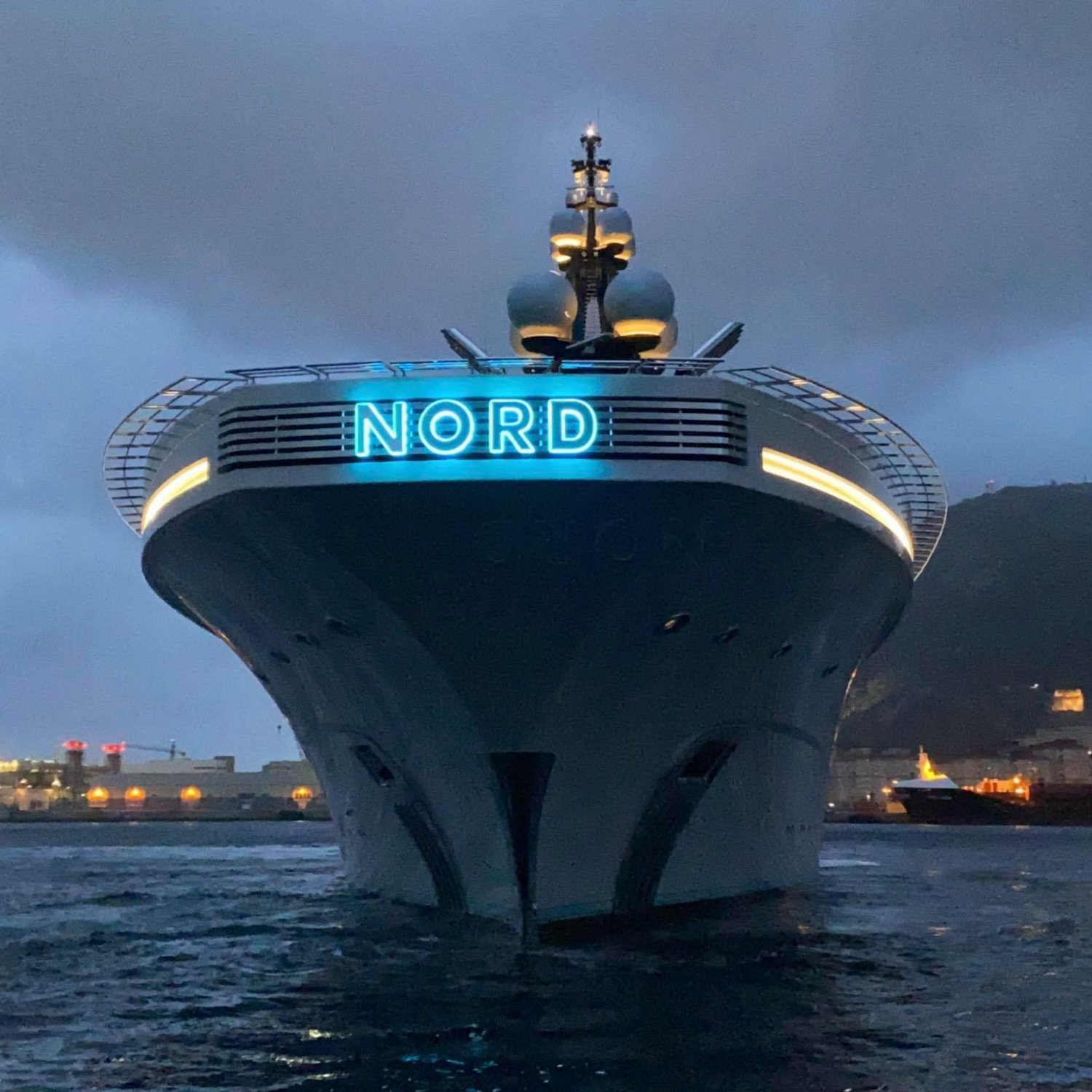 inside the nord yacht