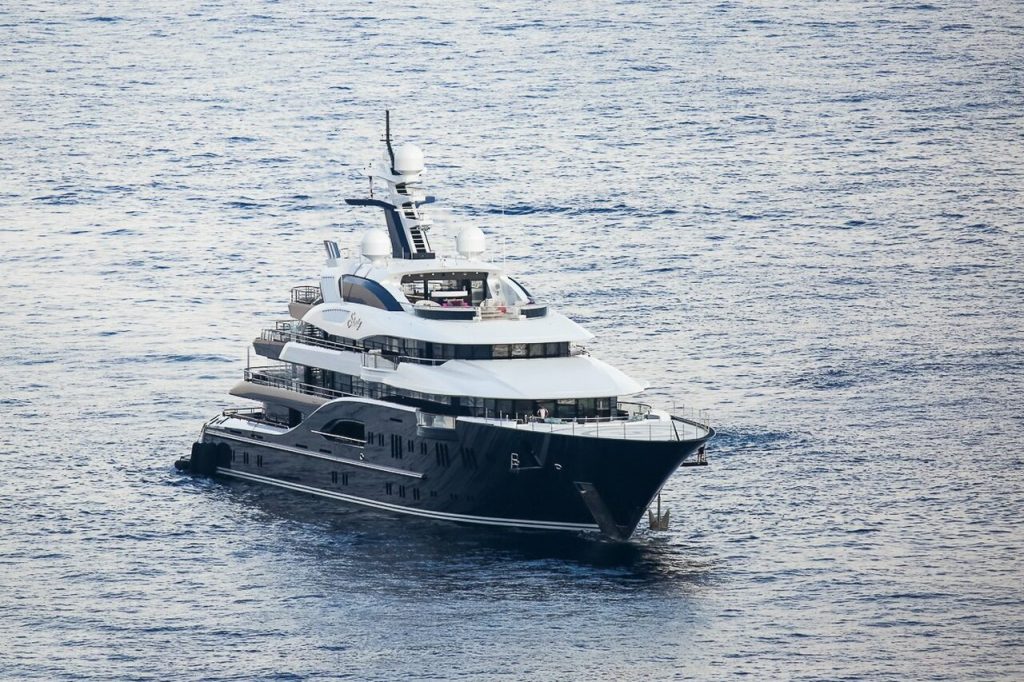 Gifted to a Saudi prince, this $150 million Lurssen superyacht