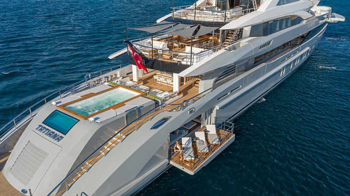 mega yacht tatiana