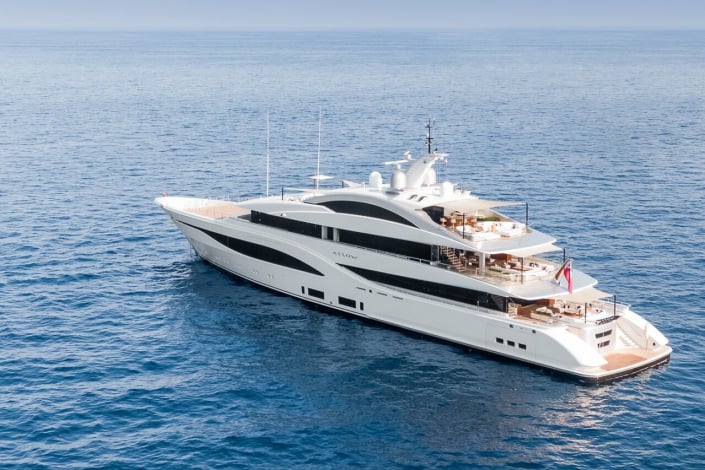 Inside ARROW Yacht • Feadship • 2020 • Value $120M • Owner Michael Platt