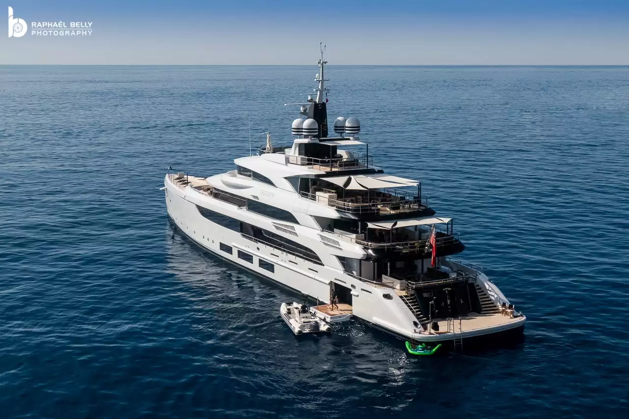 TRIUMPH Yacht • Chris and Sarah Dawson $80M Superyacht