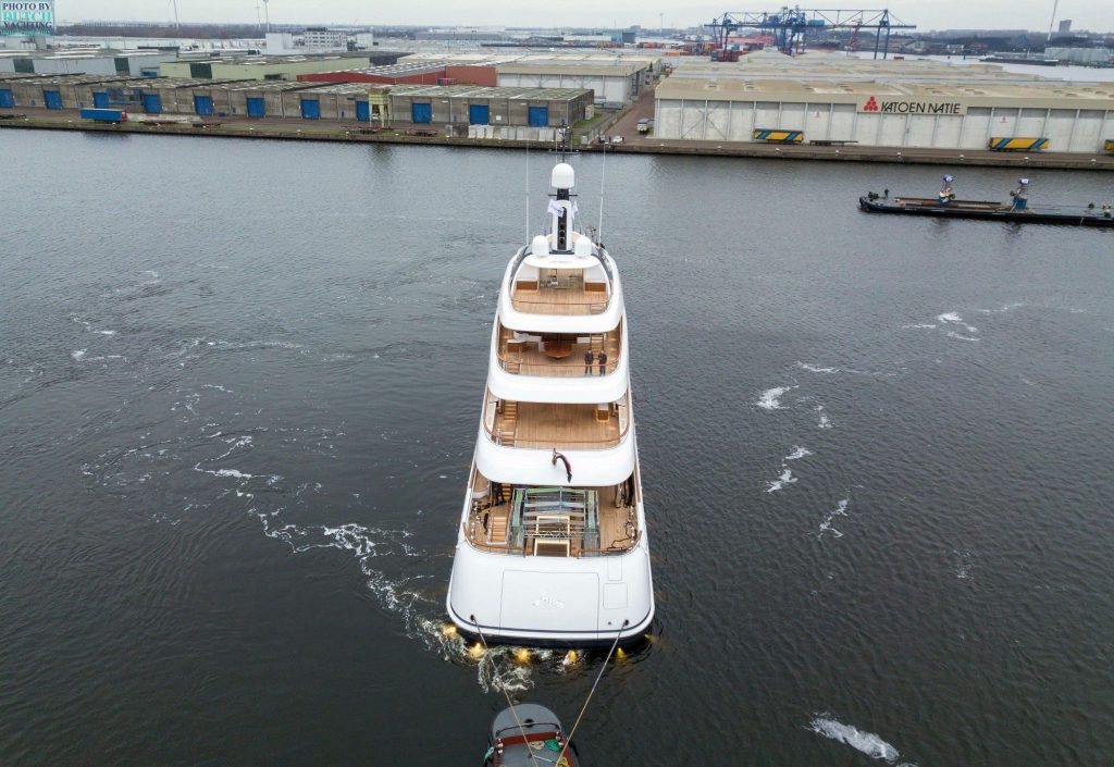 71m Feadship superyacht Juice delivered