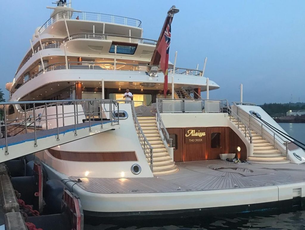 mega yacht alaiya