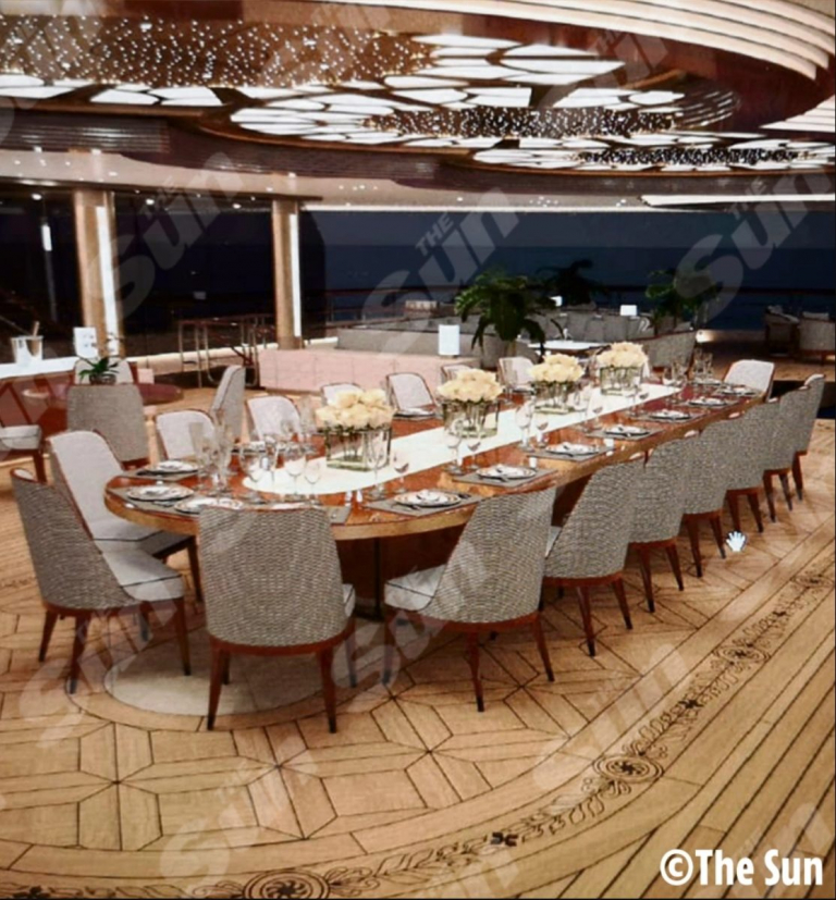 yacht scheherazade interior