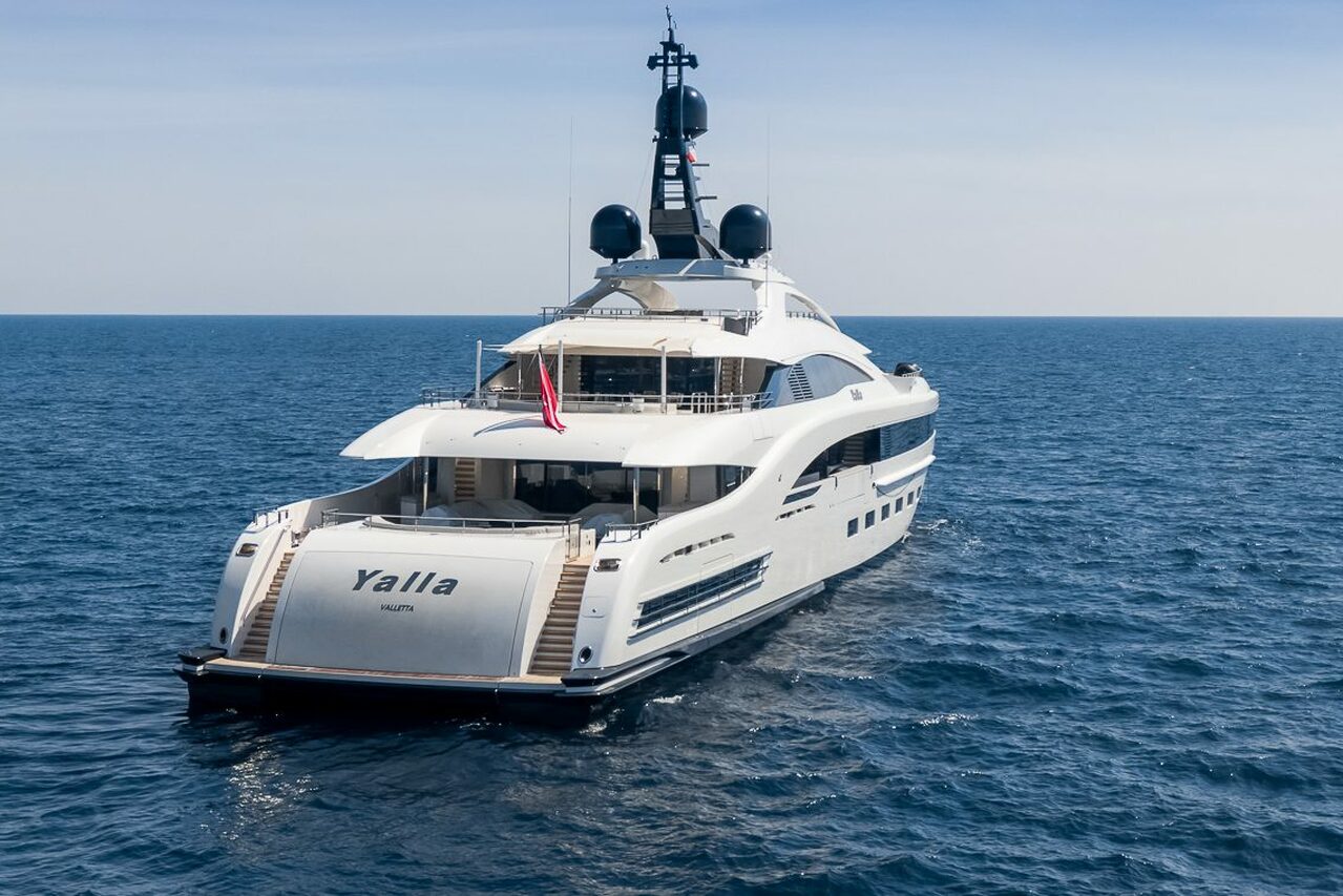 YALLA Yacht • Naquib Sawiris' $80M Superyacht