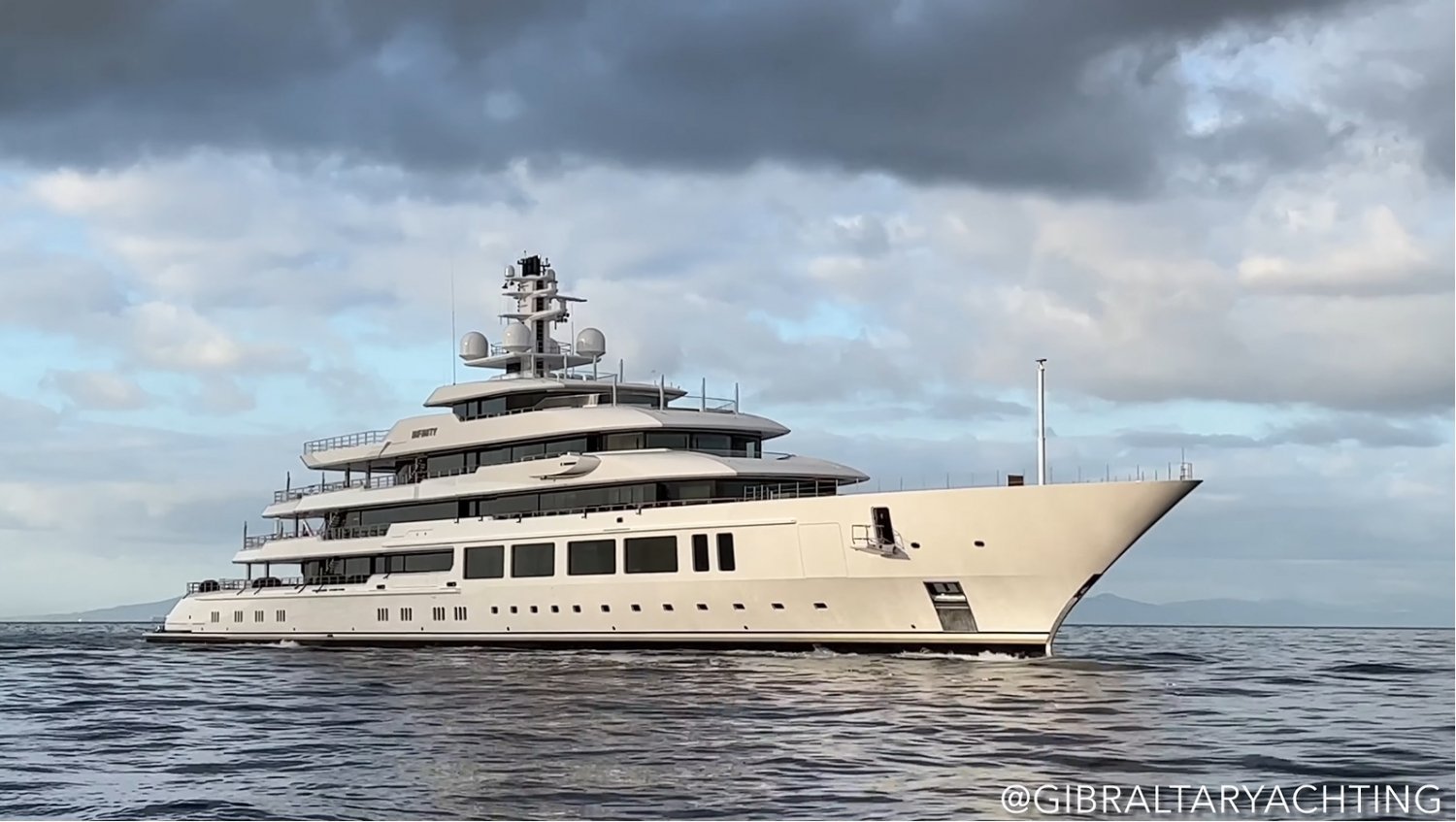 superyacht infinity owner