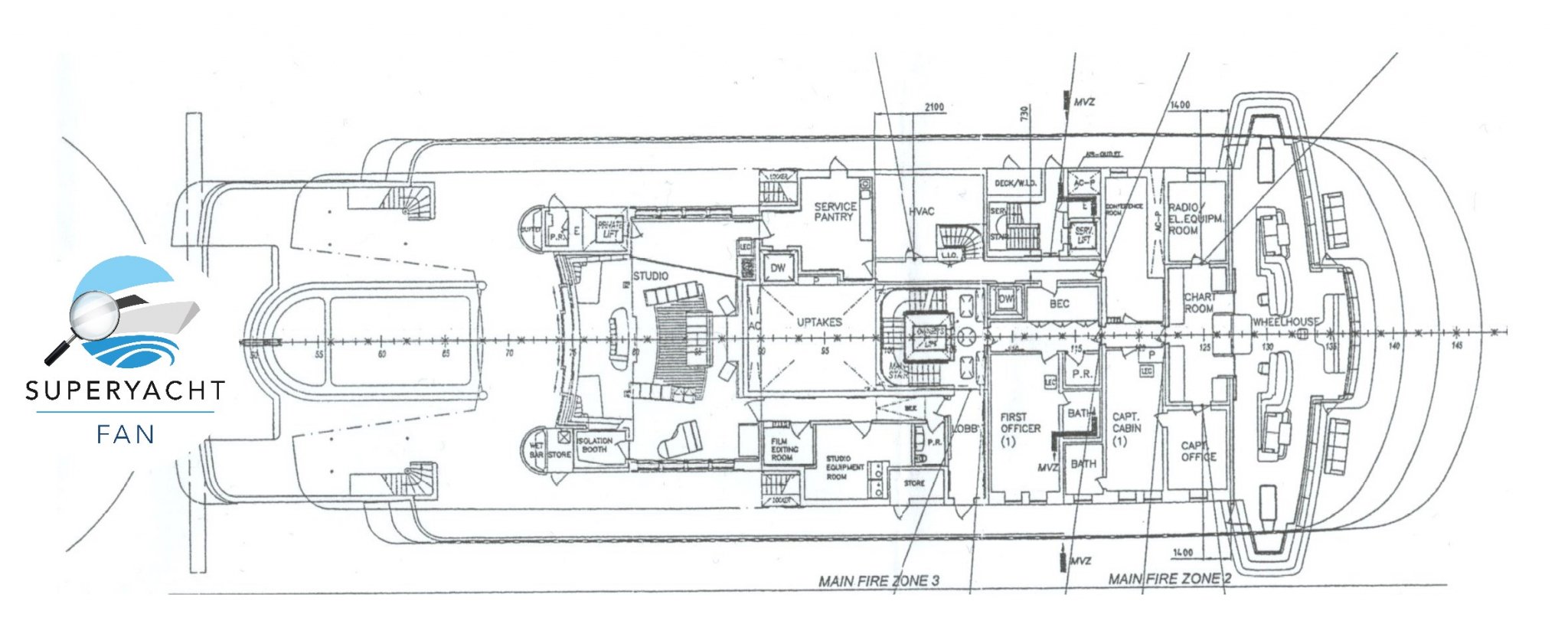 octopus yacht layout