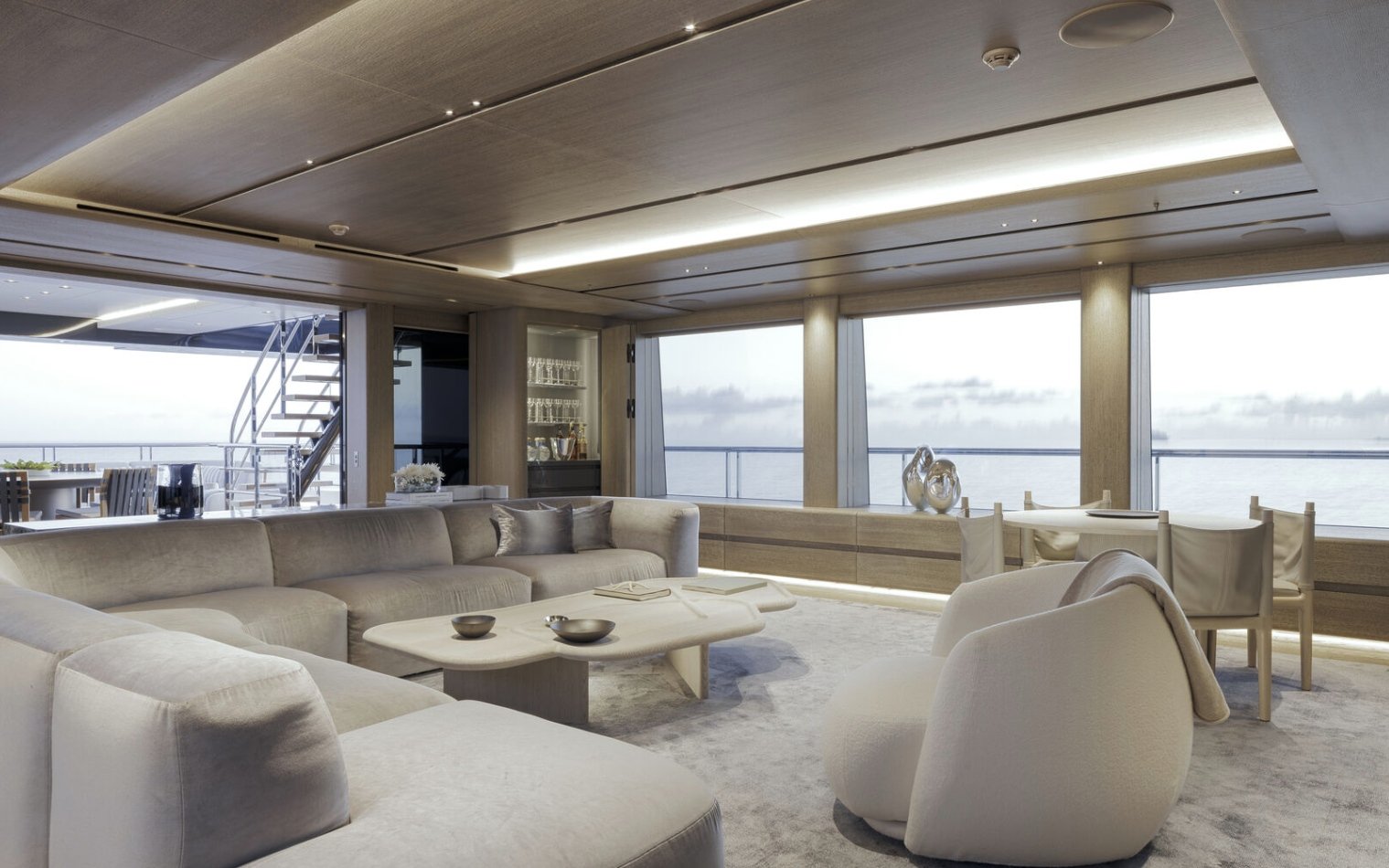 Amels Yacht Entourage interior