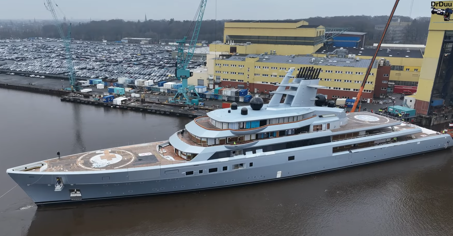 DRAGONFLY Yacht • Sergey Brin $450M Superyacht