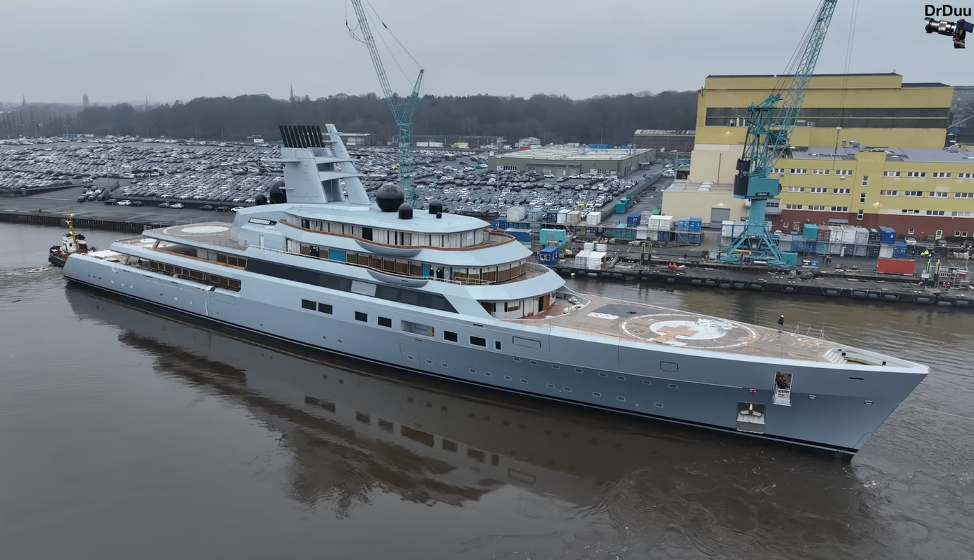 DRAGONFLY Yacht • Sergey Brin $450M Superyacht