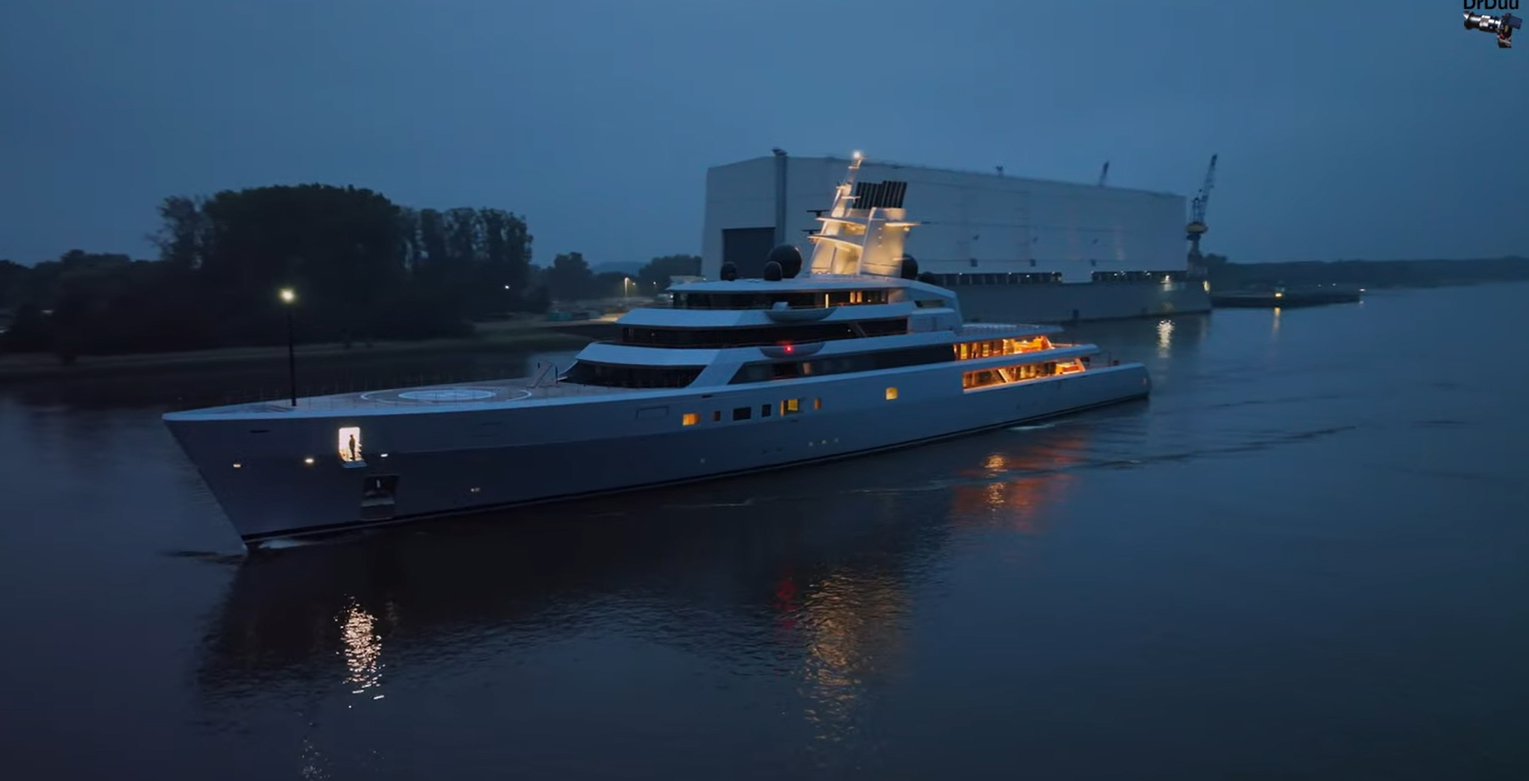 DRAGONFLY Yacht • Sergey Brin $450M Superyacht