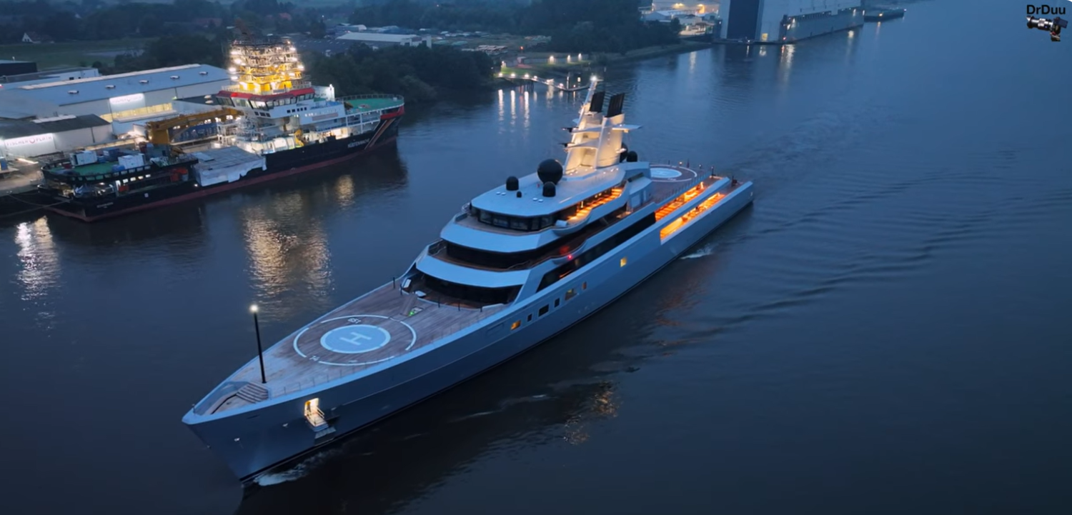 DRAGONFLY Yacht • Sergey Brin $450M Superyacht